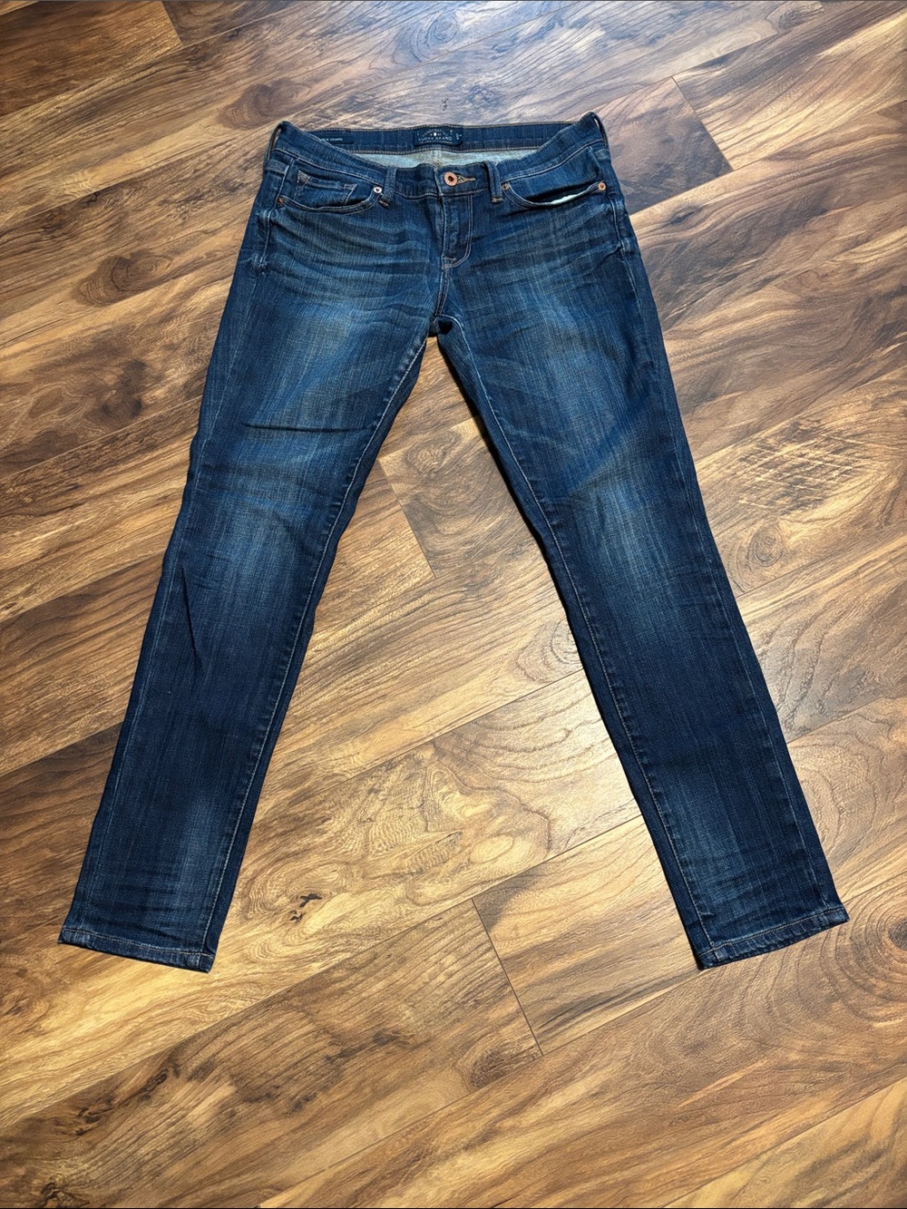 Dark Washed Lucky Brand Skinny Jeans